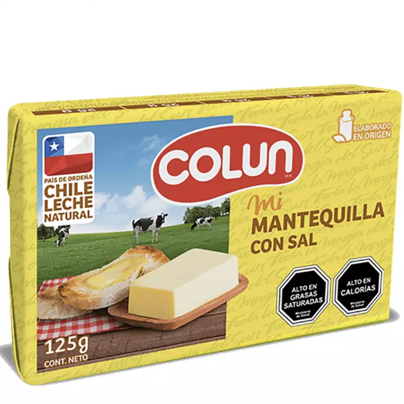 Mantequilla Colun 125 grs