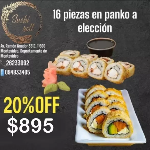16 piezas de panko