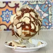 Gelato de kinder ovo