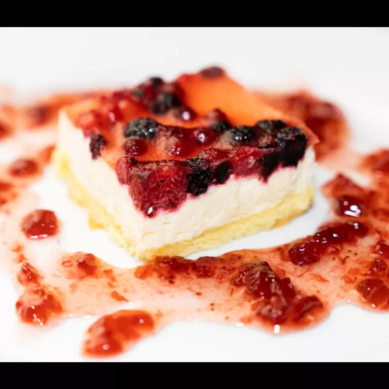 Cheesecake de frutos del bosque