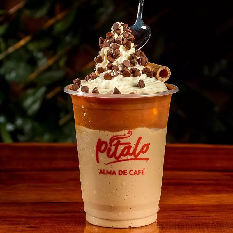 Granizado de Café Con Crema Chantilly