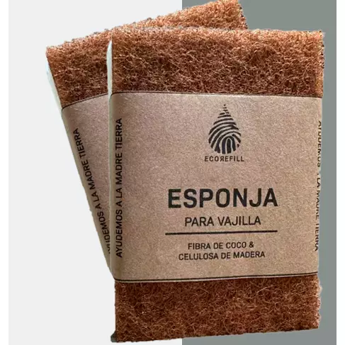 Esponja natural biodegradable