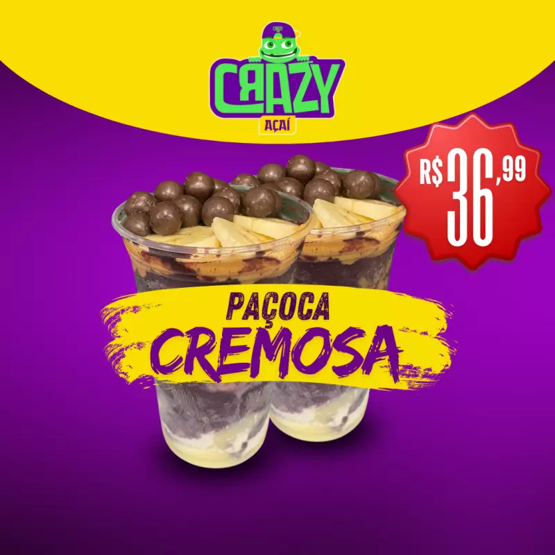 Promo Combo Paçoca Cremosa 500 ml