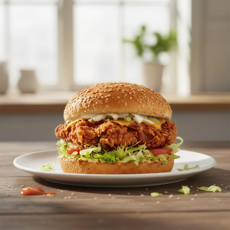 CRISPY CLASICA + PAPAS