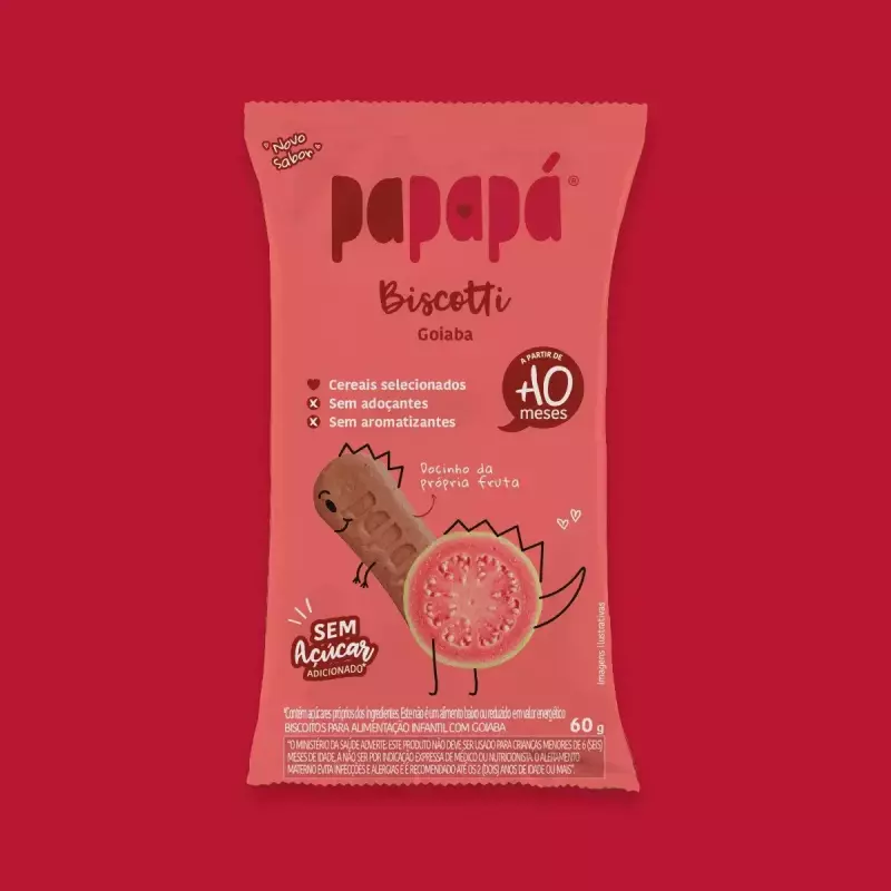 Bolacha Goiaba  +10m Papapá