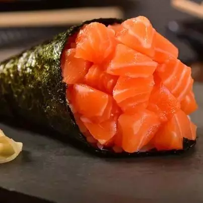 130. Retirar cream cheese de temaki