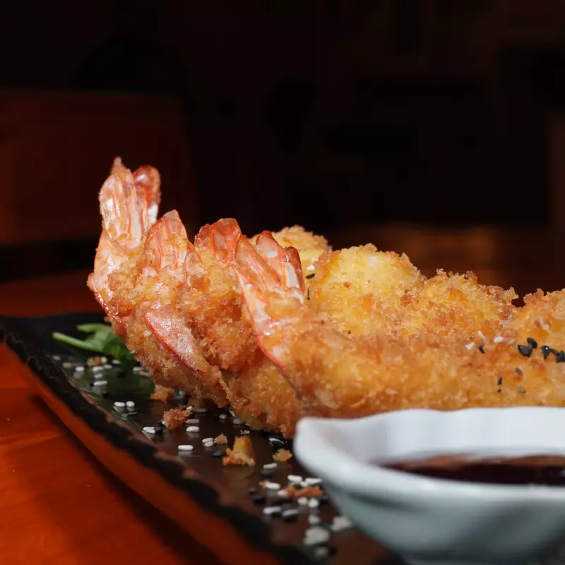 Langostinos al panko