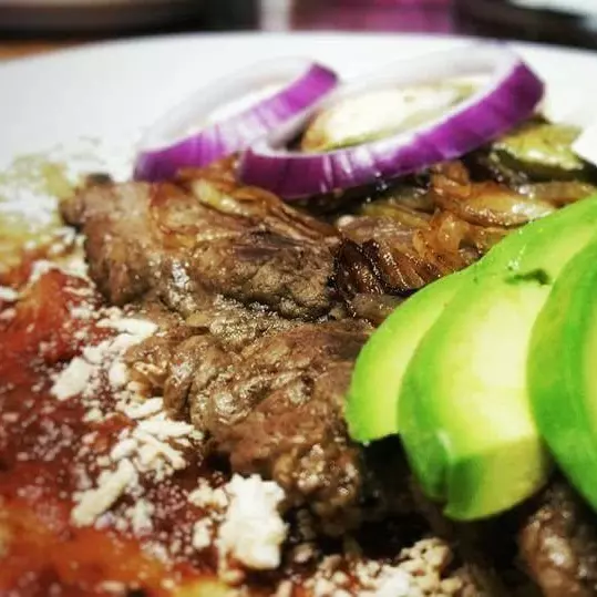 Huarache con proteina