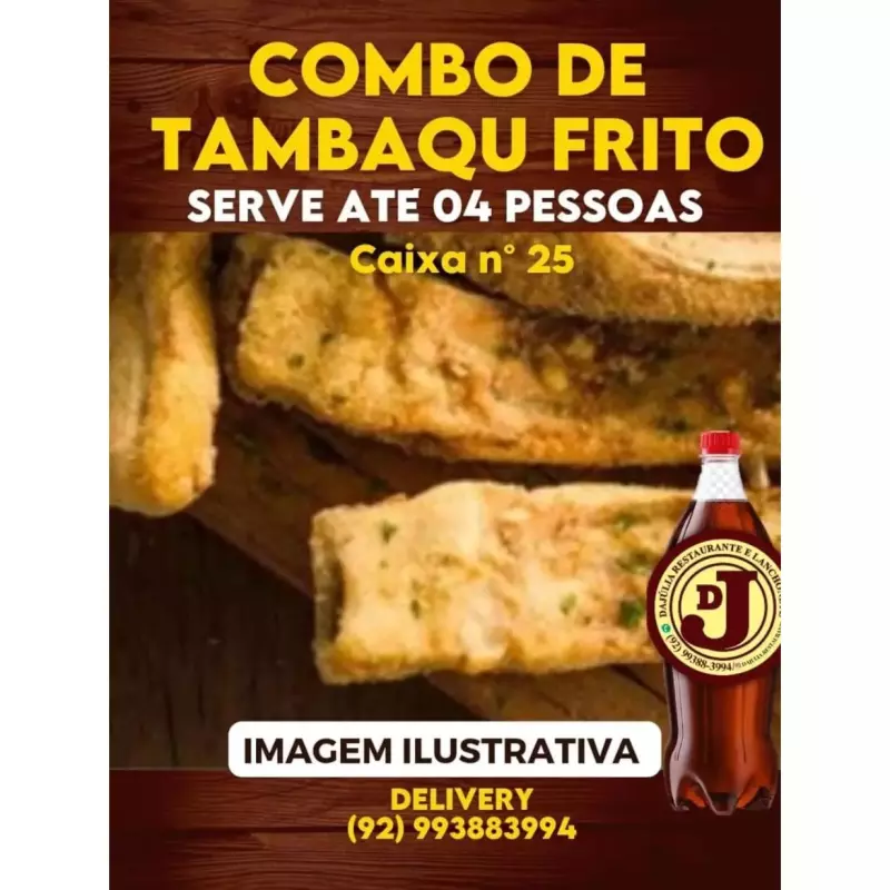 COMBO/TAMBAQUI NA CAIXA N° 25 + PET