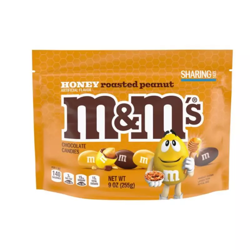 M&M honey roasted peanut
