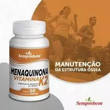 MENAQUINONA VITAMINA K2 - 90 CÁPS