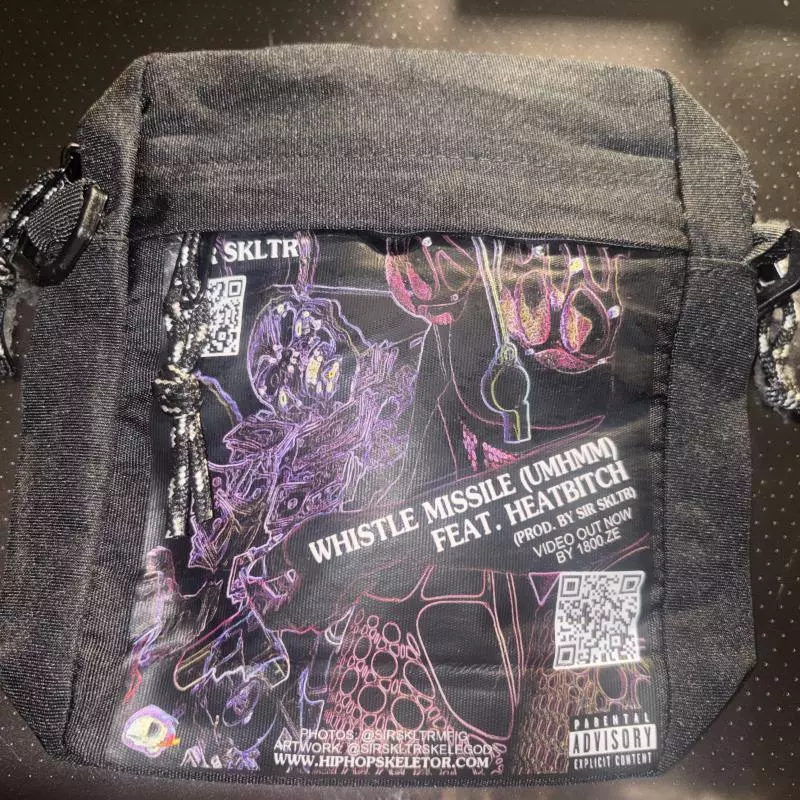 WHISTLE MISSILE SIDE-BAG (Black)