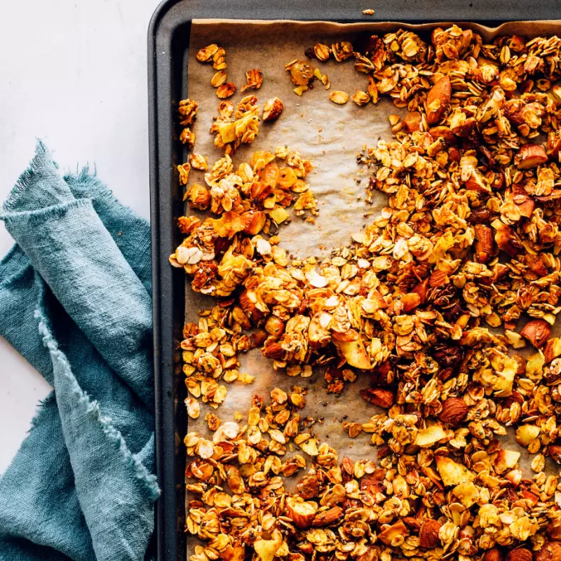 Granola sabor leche dorada