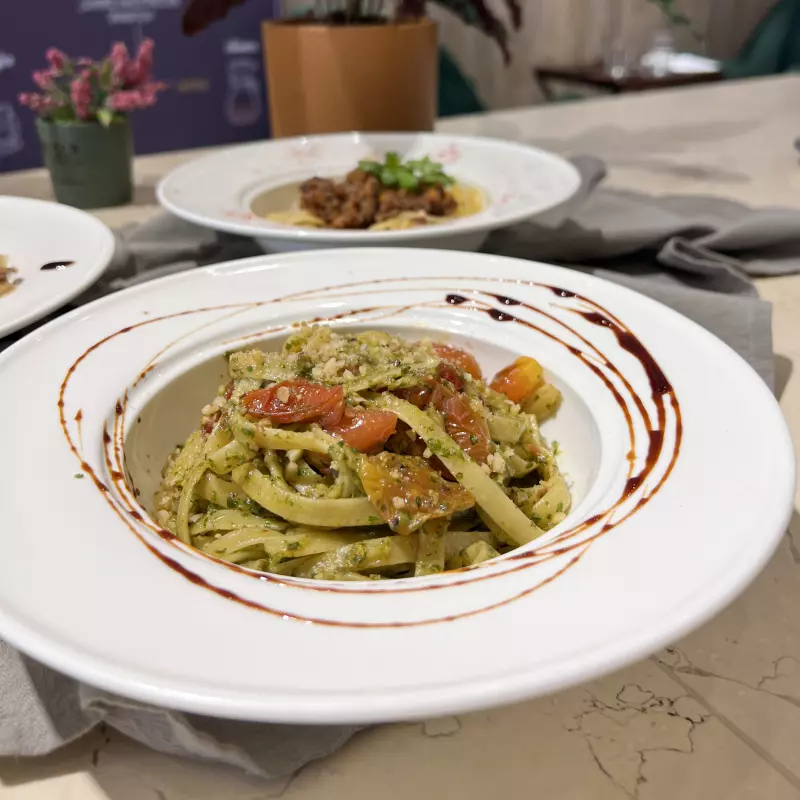 PASTA AL PESTO(CAPRESSE)