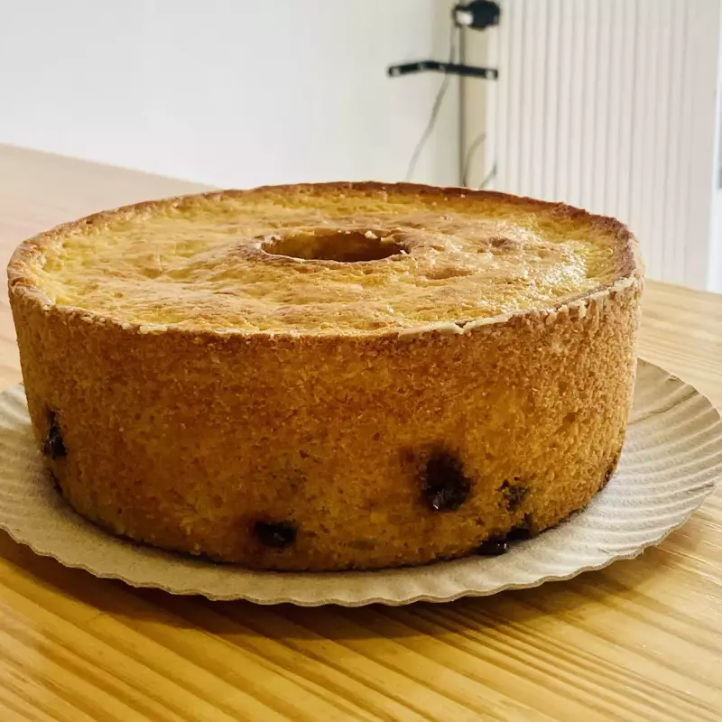 BOLO DE LARANJA + GOTAS DE CHOCOLATE