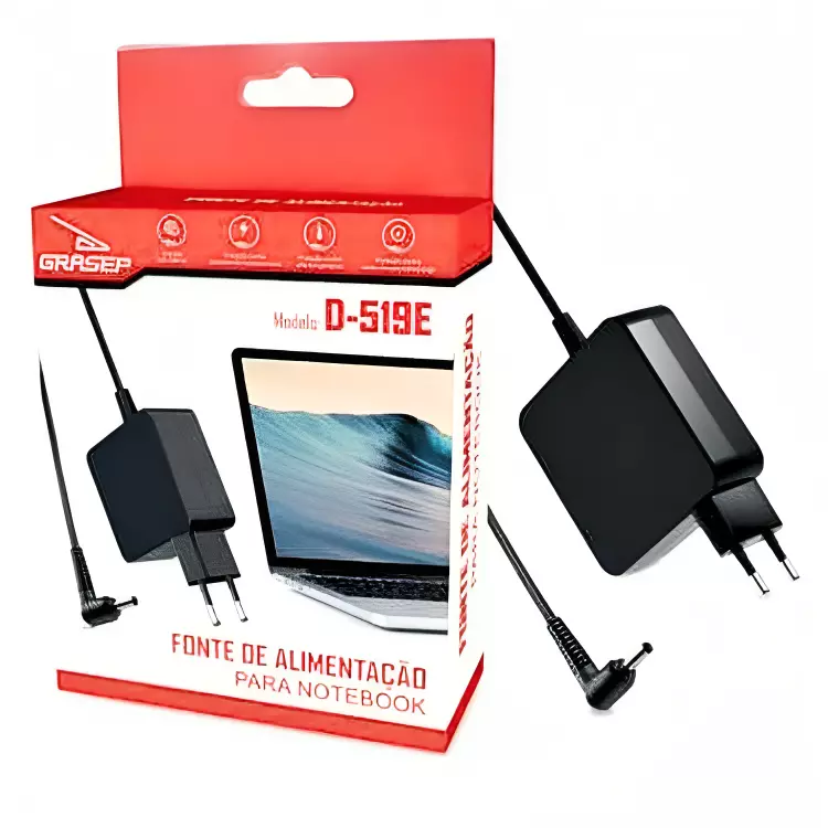 FONTE P/NOTEBOOK ASUS D-519E GRASEP