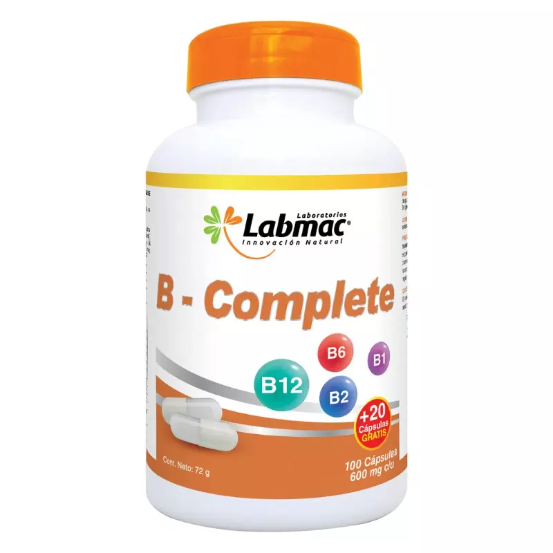 B-COMPLETE CAPSULAS 600 mg