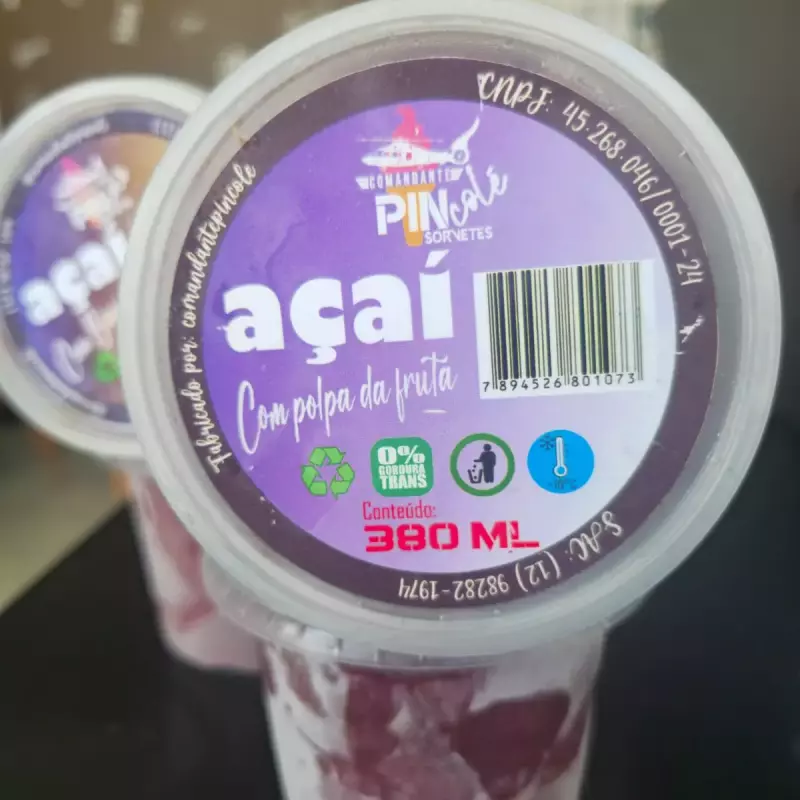 Açaí Puro de 380 ml