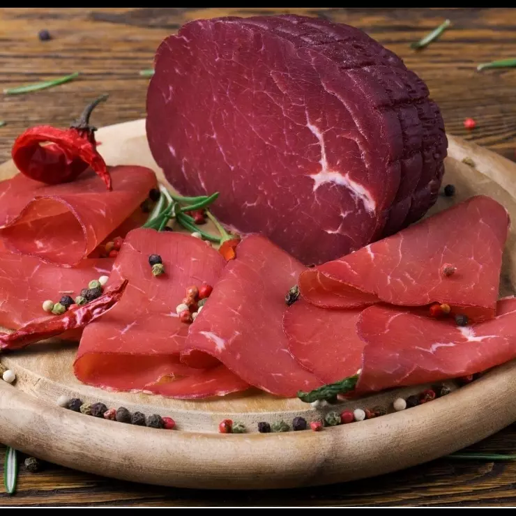 Empaque Bresaola de res 100 g
