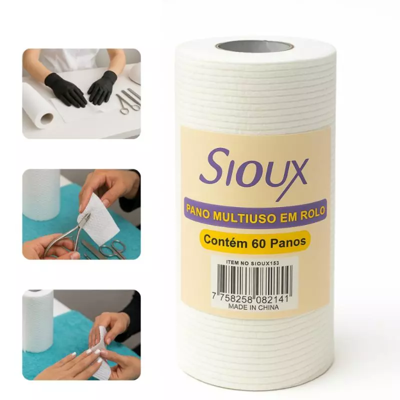 Pano Toalha Sioux Branco C/60  Und