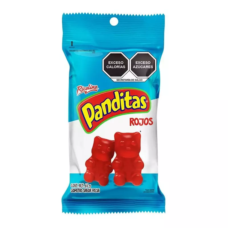 Panditas  rojos