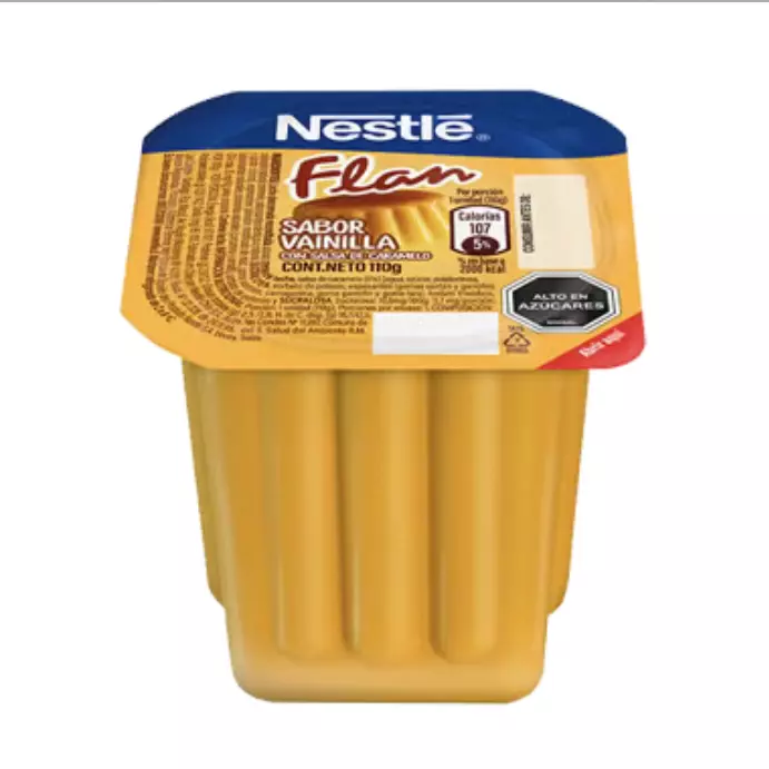Pack Flan Nestlé vainilla 3x1000