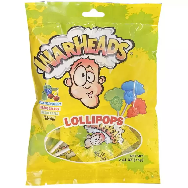 Warheads lollipop