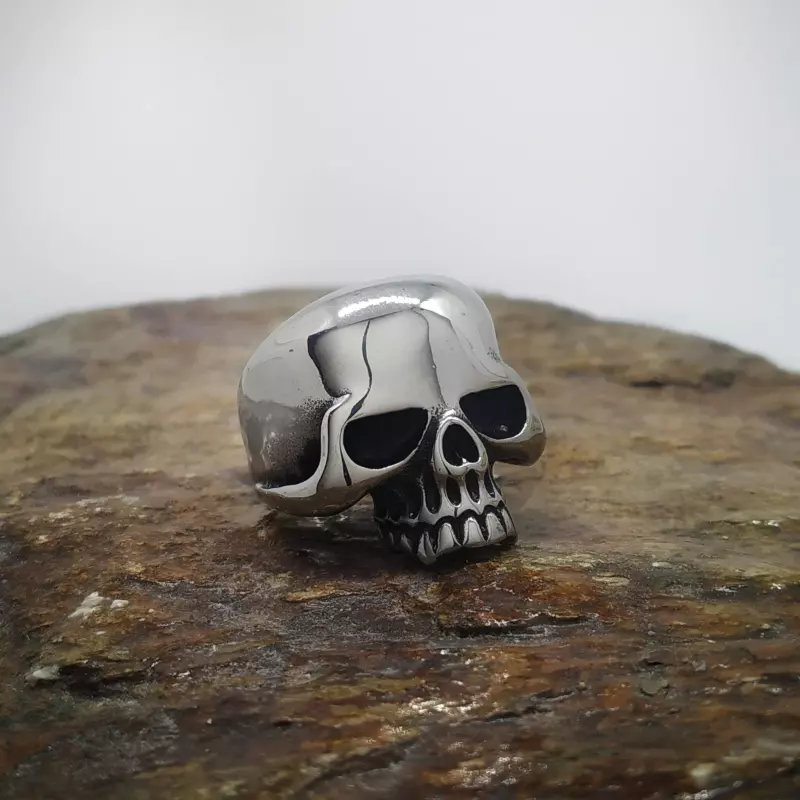 Half Skull Ring
