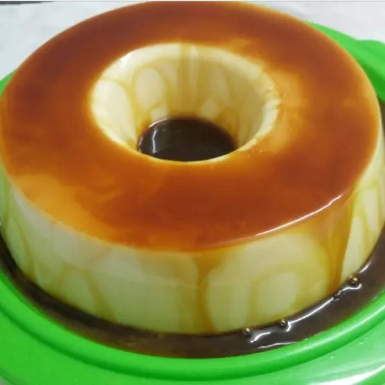 Pudim de doce de leite
