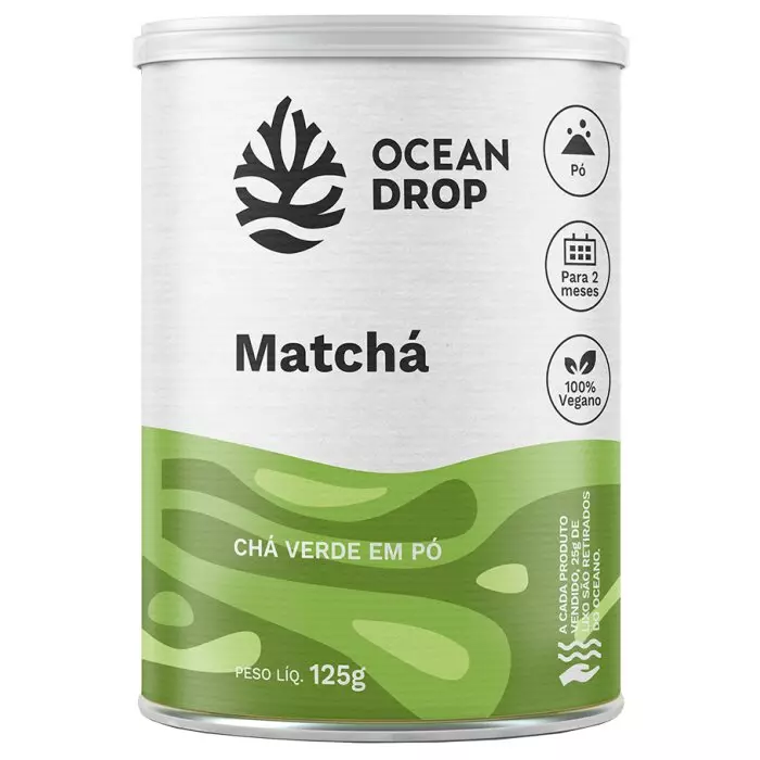 Matchá - Ocean Drop; Em Pó