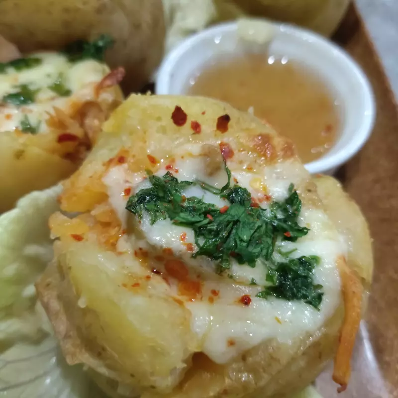 Batatas recheadas