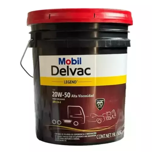 Mobil DELVAC SAE 20w-50 de 19 L.