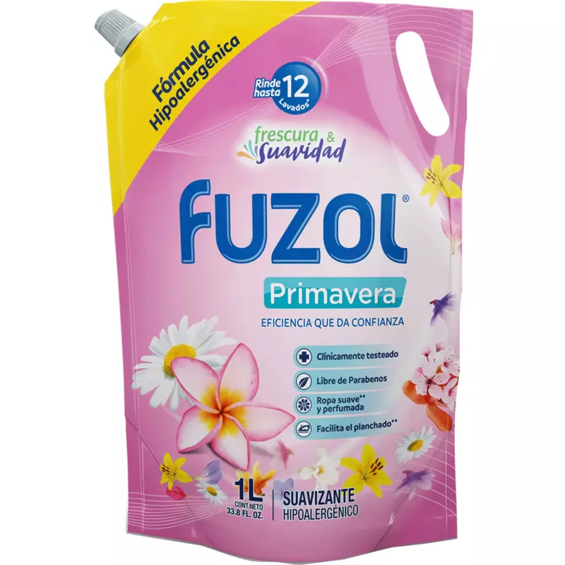 Suavizante fuzol primavera 1litro