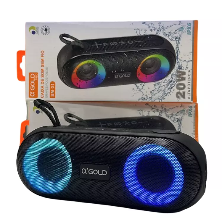 CAIXA DE SOM GOLD 20W SM-31