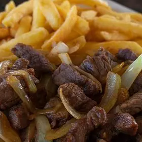 CARNE DO SOL C/FRITAS