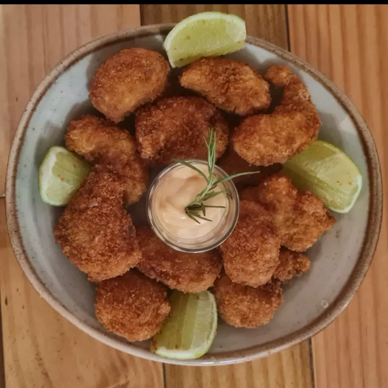 Camarão na Panko/Shrimp in Panko