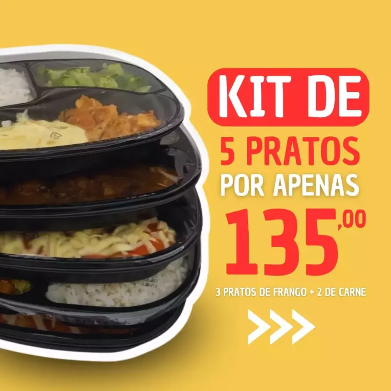 Combo Pratos Congelados