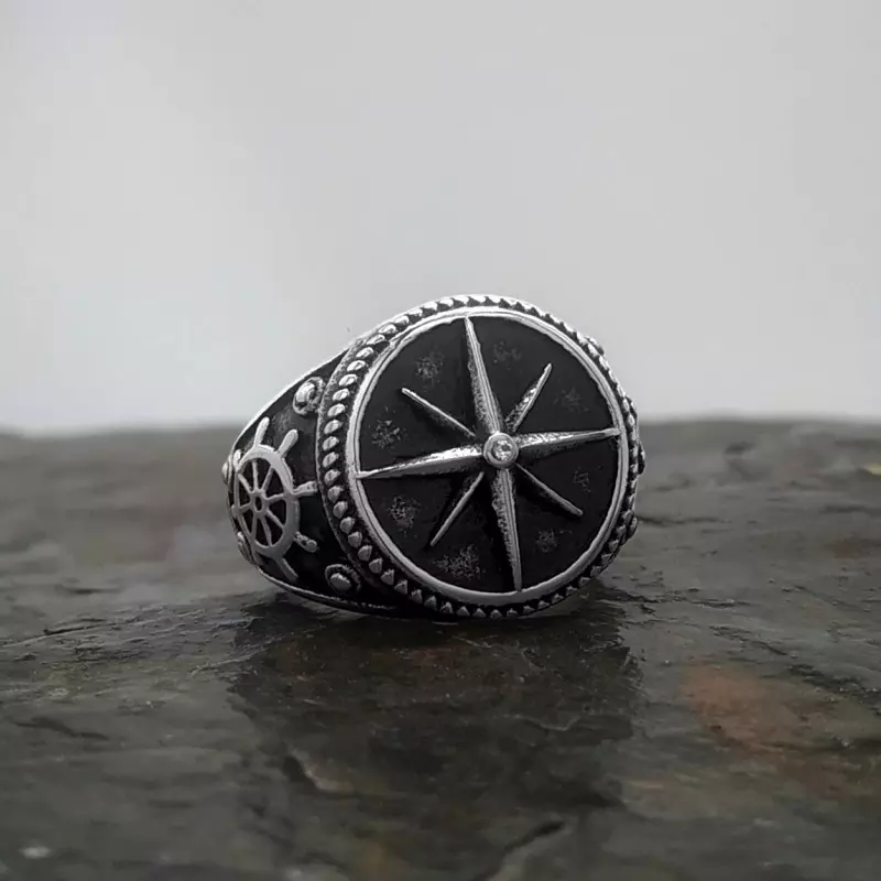 Compass Nautical Ring