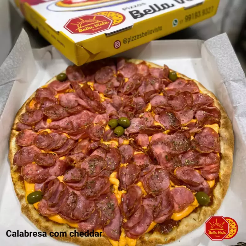 Calabresa com Cheddar