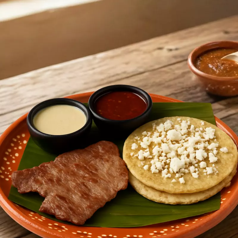 Embarraditas Papantecas con cecina.