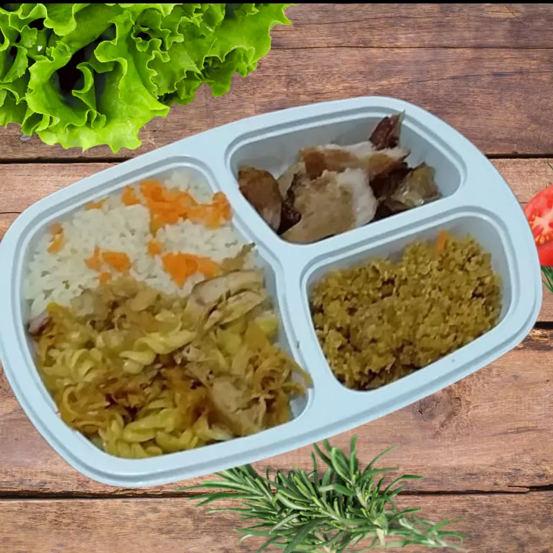 ESCOLHA OS ITENS PARA SUA MARMITA