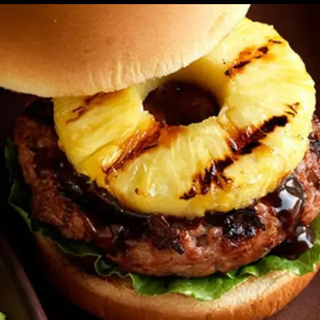 Hamburguesa Hawaiana