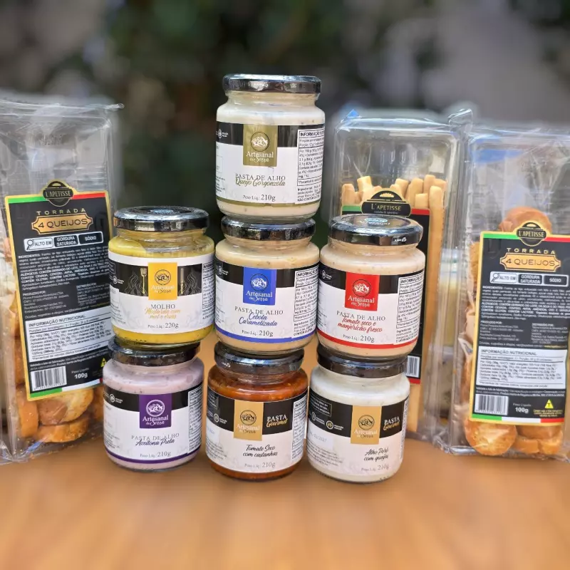 COMBO PATÊ + TORRADA OU GRISSINIS