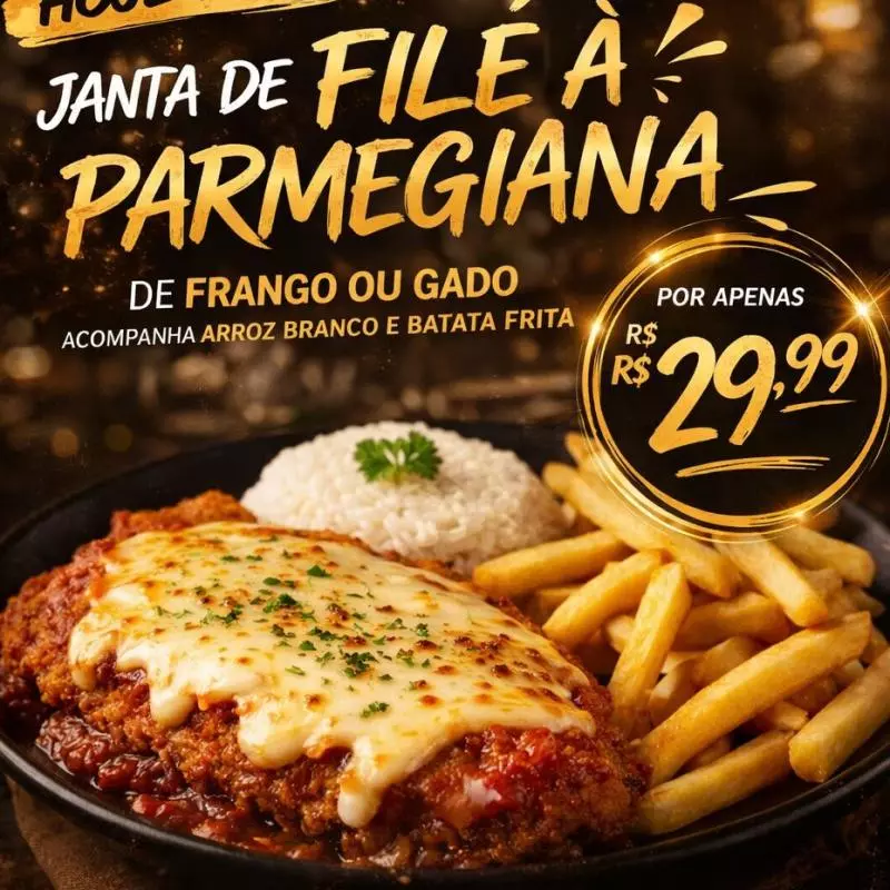 Janta de File a parmegiana