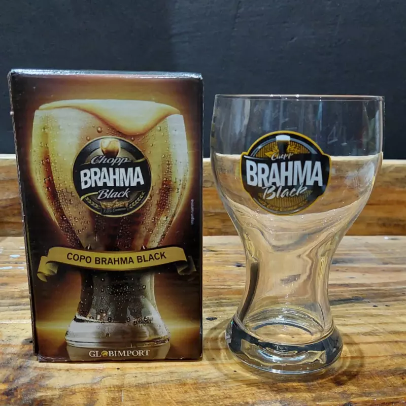 Copo chopp brahma black 3596
