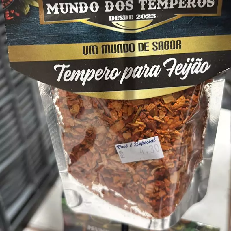 Tempero de feijão
