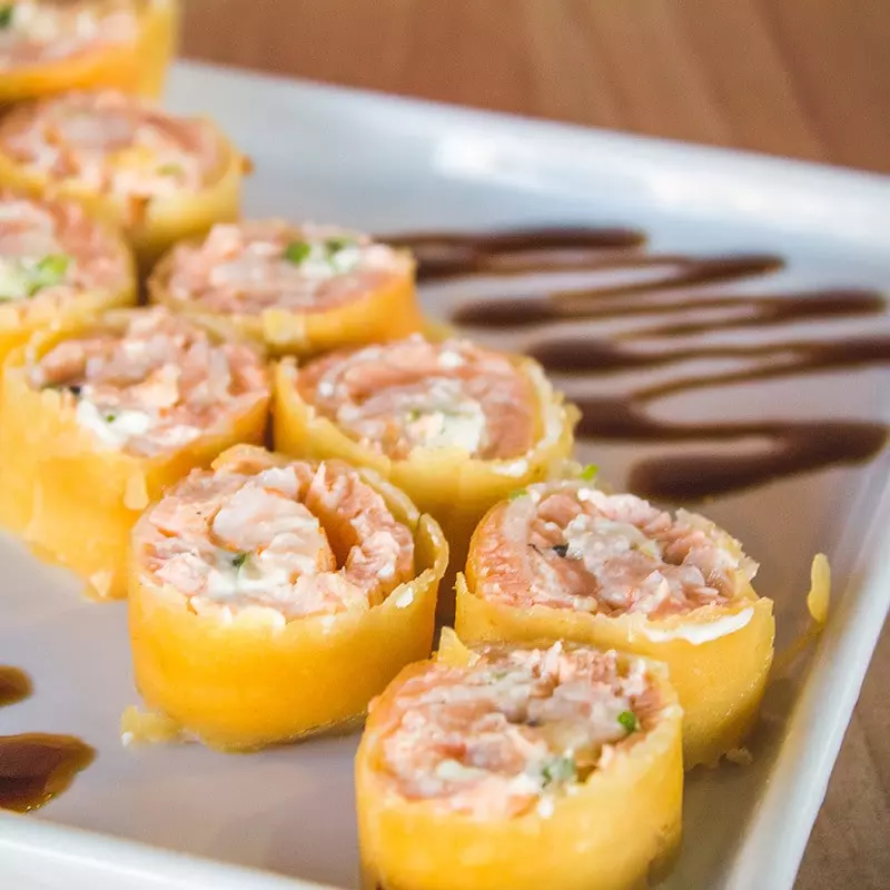 Haru Hot Salmão - 08 Peças