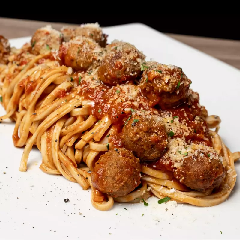 Fettuccine e Polpettini