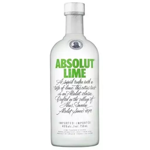ABSOLUT LIME 750 ML