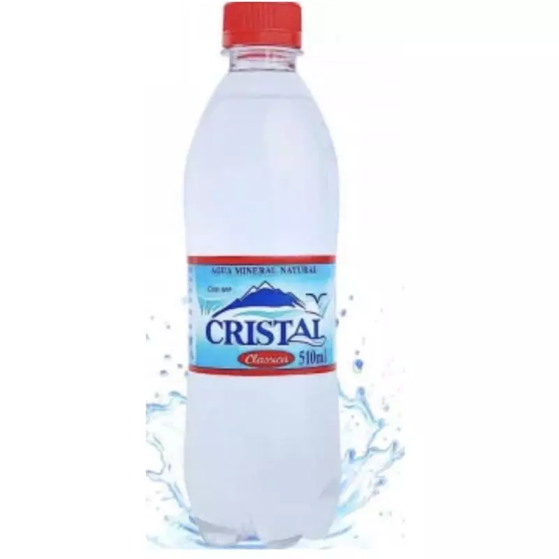 Água cristal c/gas 510ml